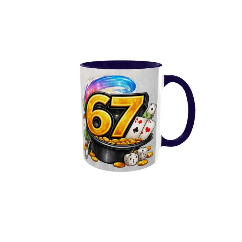 6 7 six seven, cana ceramica, 330ml, cgs1850